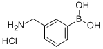 (3-氨基甲基苯基)硼酸盐酸盐结构式_146285-80-5结构式