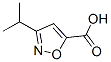 3-Isopropylisoxazole-5-carboxylic acid Structure,14633-22-8Structure