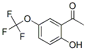 2-羟基-5-三氟甲氧基苯乙酮结构式_146575-64-6结构式
