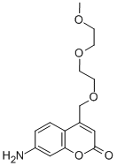 7-氨基-4-(2,5,8-三噁壬基)香豆素结构式_146773-33-3结构式