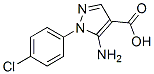 5-氨基-1-(4-氯苯基)-1H-吡唑-4-羧酸结构式_14678-90-1结构式