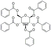 1,2,3,4,6-五-o-苯甲酰基-beta-d-吡喃葡萄糖结构式_14679-57-3结构式