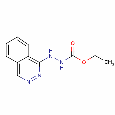 2-(1-二氮杂萘)肼羧酸乙酯结构式_14679-73-3结构式