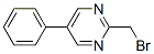 (9CI)-2-(溴甲基)-5-苯基嘧啶结构式_146976-19-4结构式