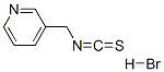 3-吡啶异硫氰酸甲酯氢溴酸结构式_147342-57-2结构式