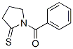 (9ci)-1-苯甲酰基-2-吡咯烷硫酮结构式_147354-42-5结构式