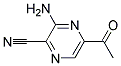 (9CI)-5-乙酰基-3-氨基-吡嗪甲腈结构式_147425-71-6结构式