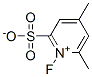 N-Fluoro-4,6-dimethylpyridinium-2-sulfonate Structure,147541-01-3Structure