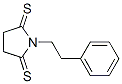  1-(2-苯基乙基)-2,5-吡咯烷二硫酮结构式_147767-16-6结构式