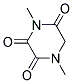 (9ci)-1,4-二甲基-哌嗪三酮结构式_147900-76-3结构式