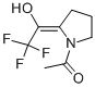(E)-(9CI)-1-乙酰基-2-(2,2,2-三氟-1-羟基亚乙基)-吡咯烷结构式_148183-87-3结构式