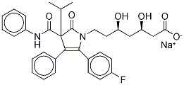 阿托伐他汀内酰胺钠盐杂质结构式_148217-40-7结构式