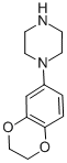 1-(2,3-二氢-苯并[1,4]二噁英-6-基)-哌嗪双盐酸盐结构式_148245-18-5结构式