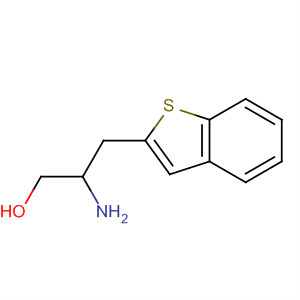 2-氨基-3-(苯并[b]噻吩-3-基)丙烷-1-醇结构式_148452-32-8结构式