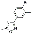 3-(4-溴-3-甲基苯基)-5-甲基-1,2,4-噁二唑结构式_148672-39-3结构式