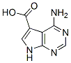4-氨基-7H-吡咯并[2,3-D]嘧啶-5-羧酸结构式_1488-48-8结构式