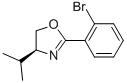 (S)-2-(2-bromophenyl)-4-isopropyl-4,5-dihydrooxazole Structure,148836-24-2Structure