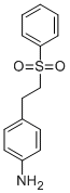 4-[2-(苯基磺酰基)乙基]苯胺结构式_148960-51-4结构式