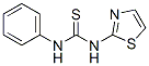 1-苯基-3-(2-噻唑基)-2-硫脲结构式_14901-16-7结构式