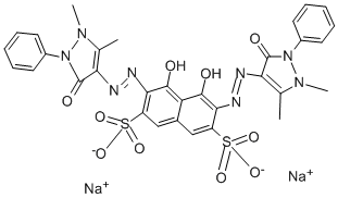 偶氮安替比林Ⅲ结构式_14918-39-9结构式