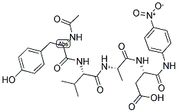 N-acetyl-l-tyrosyl-l-valyl-l-alanyl-n-(4-nitrophenyl)-l-alpha-asparagine Structure,149231-66-3Structure