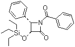 (3R,4S)-1-Benzoyl-4-phenyl-3-[(triethylsilyl)oxy]-2-azetidinone Structure,149249-91-2Structure