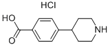 4-哌啶-4-基苯甲酸盐酸盐结构式_149353-84-4结构式