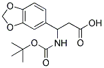 Boc-3-amino-3-(benzo[d][1,3]dioxol-5-yl)propanoic acid Structure,149520-06-9Structure