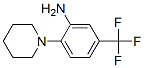 N-[2-氨基-4-(三氟甲基)苯基]哌啶结构式_1496-40-8结构式