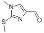 1-甲基-2-(甲基硫代)-1H-咪唑-4-羧醛结构式_149806-15-5结构式