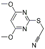 (9ci)-[(4,6-二甲氧基-2-嘧啶)硫代]-乙腈结构式_150095-42-4结构式
