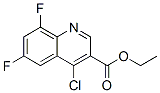 4-氯-6,8-二氟喹啉-3-甲酸乙酯结构式_150258-20-1结构式