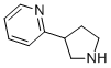 2-(吡咯烷-3-基)吡啶结构式_150281-45-1结构式