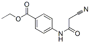 4-(2-Cyano-acetylamino)-benzoic acid ethyl ester Structure,15029-53-5Structure
