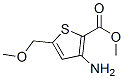 2-Thiophenecarboxylicacid,3-amino-5-(methoxymethyl)-,methylester(9ci) Structure,150360-17-1Structure