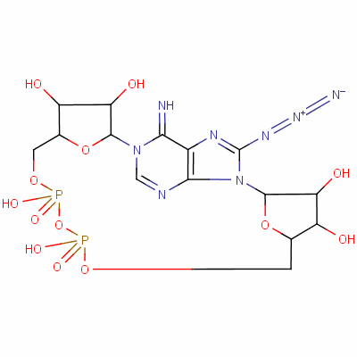 (32P)8-azido-cyclic adp ribose Structure,150424-94-5Structure