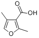 2,4-Dimethyl-3-furoic acid Structure,15058-72-7Structure