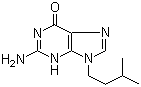 2-氨基-9-异戊基-5H-嘌呤-6(9h)-酮结构式_15065-50-6结构式