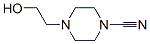 (9ci)-4-(2-羟基乙基)-1-哌嗪甲腈结构式_150932-30-2结构式