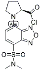 (S)-(-)-4-(n,n-dimethylaminosulfonyl)-7-(2-chloroformylpyrrolidin-1-yl)benzofurazan Structure,150993-63-8Structure