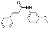 (E)-n-(3-methoxy-phenyl)-3-phenyl-acrylamide Structure,15116-41-3Structure