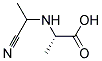 (9ci)-n-(1-氰基乙基)-丙氨酸结构式_151215-38-2结构式