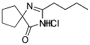 2-丁基-1,3-二氮杂螺环[4,4]壬-1-烯-4-酮盐酸盐结构式_151257-01-1结构式