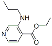 (9ci)-3-(丙基氨基)-4-吡啶羧酸乙酯结构式_151323-47-6结构式