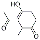 (9ci)-3-乙酰基-4-羟基-2-甲基-3-环己烯-1-酮结构式_151359-31-8结构式