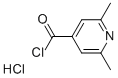 2,6-Dimethyl-4-pyridinecarbonyl chloride hydrochloride Structure,151427-26-8Structure
