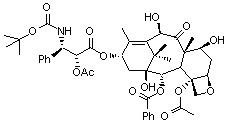 2-乙酰基多西他赛结构式_151509-27-2结构式