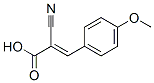 α-氰基-4-甲氧基肉桂酸结构式_1519-55-7结构式