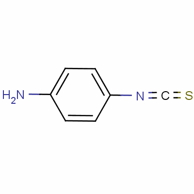p-硫代氰酰基苯胺结构式_15191-25-0结构式