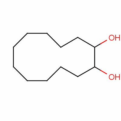 1,2-环十二烷二醇结构式_15199-41-4结构式